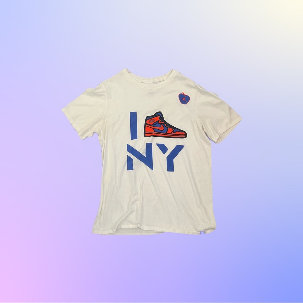 Small Mens White Jordan Shirt